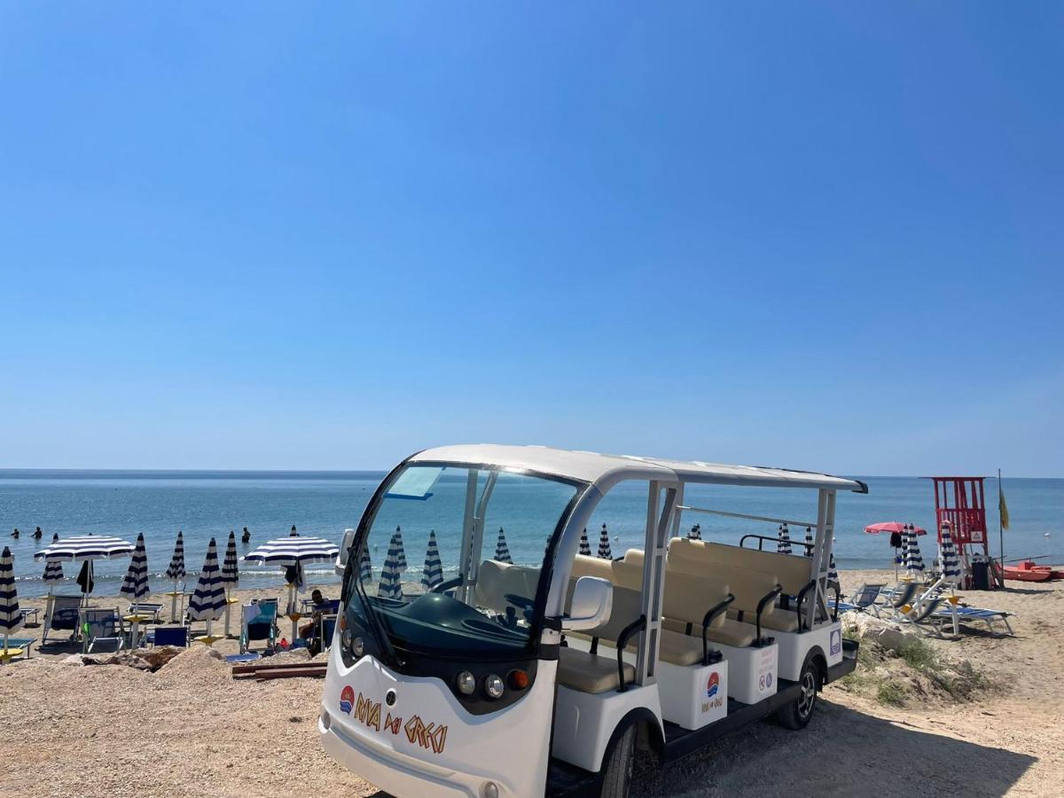 Riva Dei Greci Camping Village Metaponto Eksteriør bilde